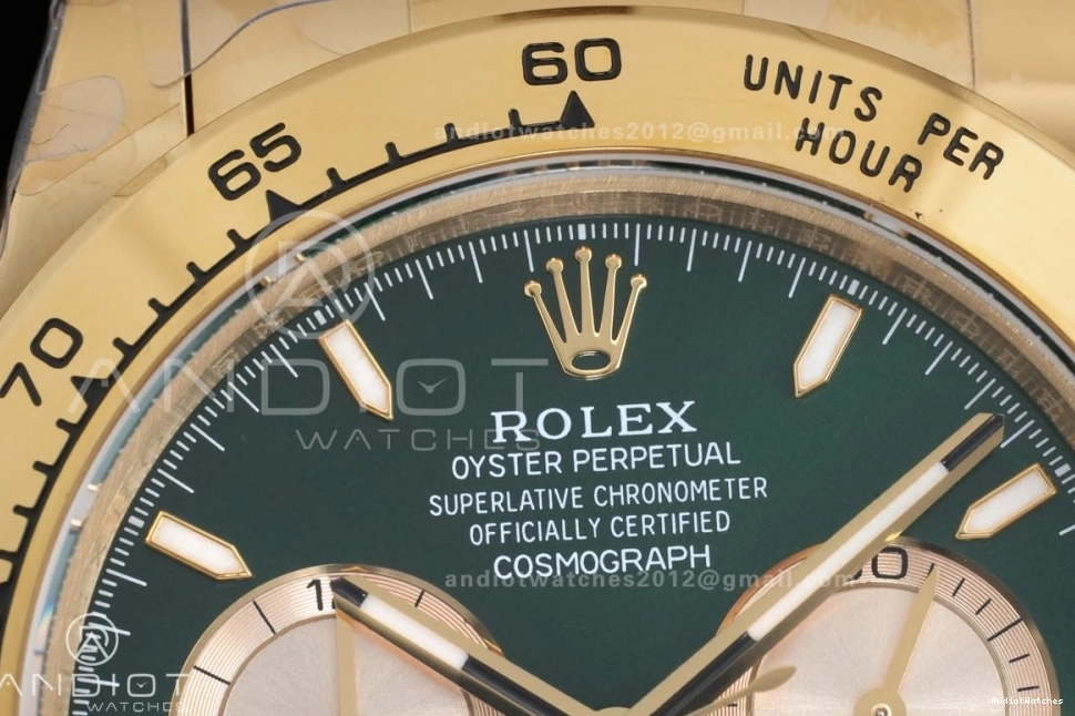 SmoothTexture V6 YG 2025 Dial Green Daytona 1:1 126508 Edition Best YG Bracelet QF QF4131 Weight) on (Gain 493 0523